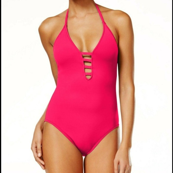 La Blanca pink One Piece Swimsuit